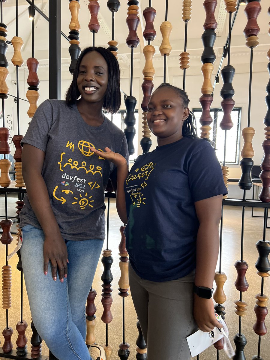 Variable_Denise (@deniseallela) on Twitter photo Former <a href="/gdg_kisumu/">GDG Kisumu</a> lead hanging out with the current lead @jacquiekaunda <a href="/gdgeldoret/">GDG Eldoret</a> #DevFestRiftValley Former <a href="/gdg_kisumu/">GDG Kisumu</a> lead hanging out with the current lead @jacquiekaunda <a href="/gdgeldoret/">GDG Eldoret</a> #DevFestRiftValley