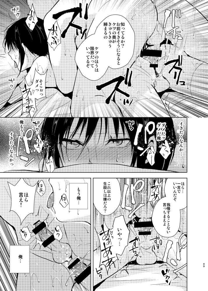 金のため弟のため身体を売る少年のはなし

『少年陥落 総集編』B5/100P
C101冬コミ新刊予定

とらのあな▼
https://t.co/uxoDGUDD7C

メロンブックス▼
https://t.co/tb8Yz8JgB2

#C101 #男の娘 #コミケ 