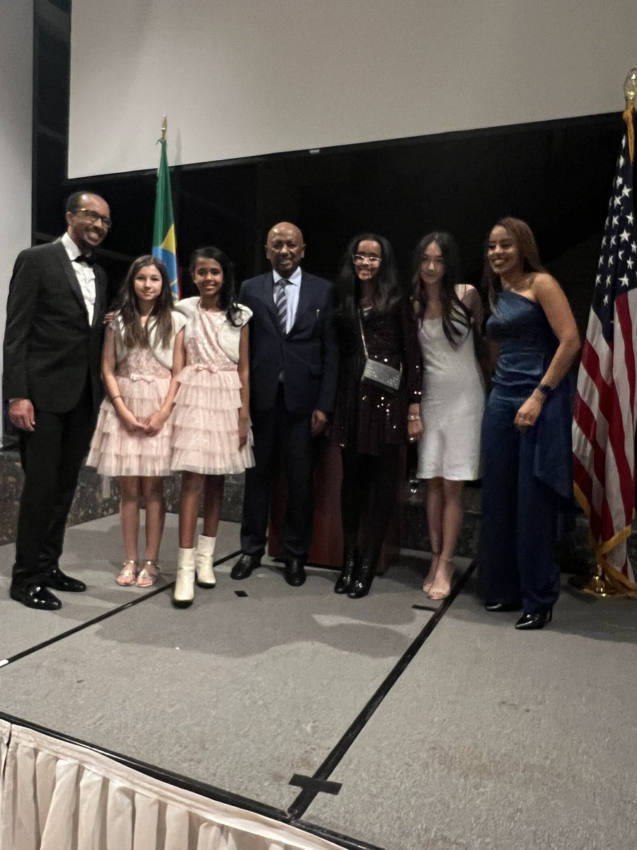 seleshi_b_a's tweet photo. I appreciate Mrs Naomi Haile and Dr. Zelalem Ashniy, the board members and their supporters for establishing &amp; stepping up Orphan Care Ethiopia that shines a hope of light for thousands of children without help. Thanks for organizing the event at #Ethiopia n embassy with us. https://t.co/t4hBv9DQpU