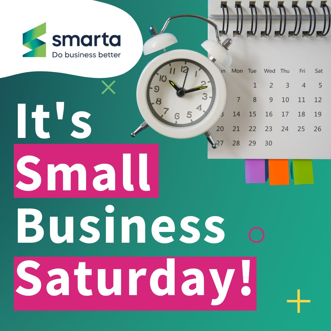 Don't miss your chance to raise your business profile this #smallbusinesssaturday! Now's your chance to shout loud and proud about what your business has to offer. Get involved: smarta.com/news/saturday-…