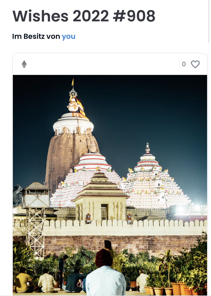 Danke <a href="/andrewagnereth/">André Wagner</a> für diese grandiose Spenden Aktion. Was für eine tolle Idee! Ich bin gespannt wie viele ETH am Ende zusammenkommen. 

Auf gehts. Macht alle mit! Noch sind 21 NFTs Türchen zu minten…
artists-for-charity.andrewagner.com