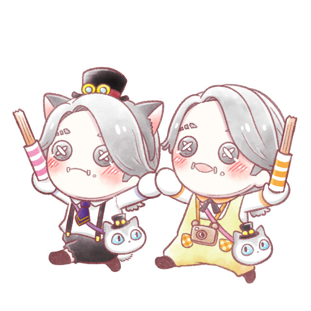 ランドを満喫するぬいちゃん 