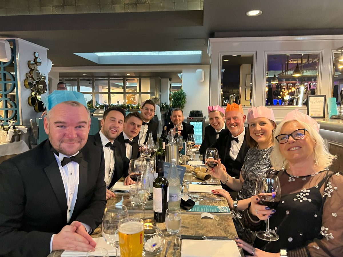 NickHancock's tweet photo. Feeling slightly jaded after the @your_harrogate Xmas do 🥂🍷🍾
#prayforJames https://t.co/c5rSL16aWH