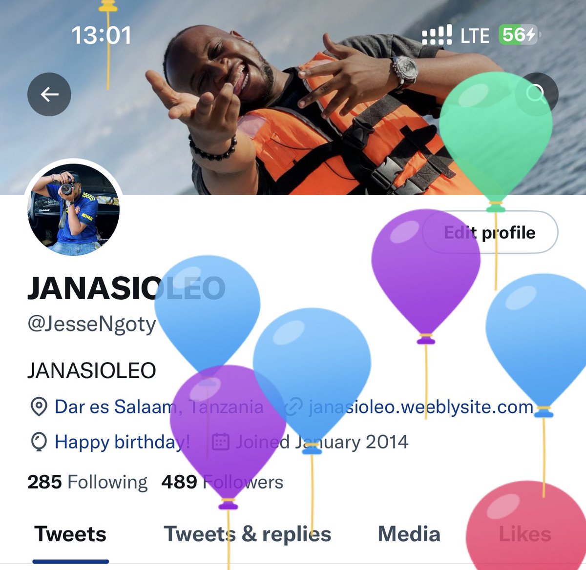 JesseNgoty's tweet photo. Blessed be 3rd of December ... 🎂🎉 Happy Birthday to me 🥂 https://t.co/vGodVRWWRl