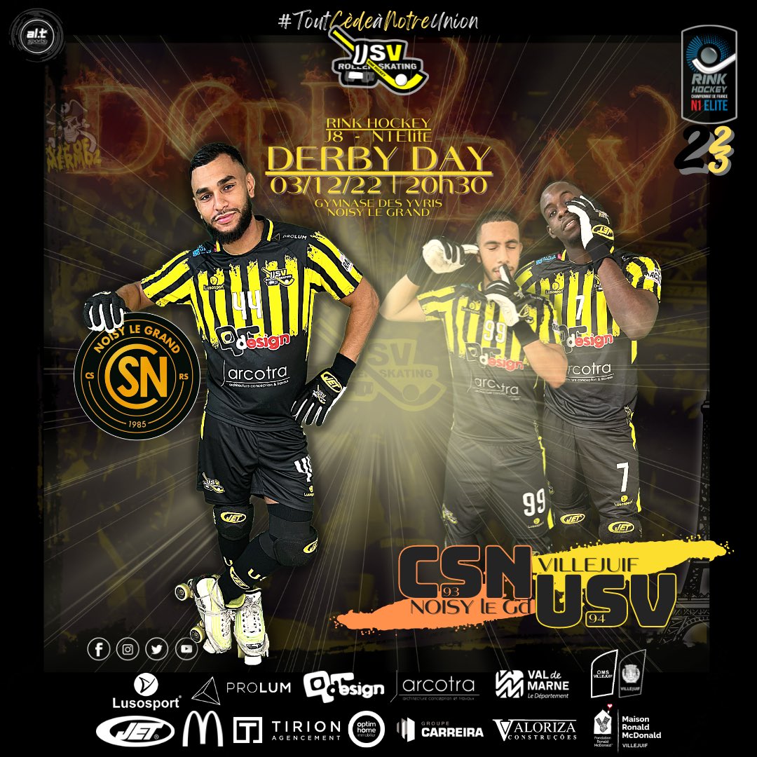 ⚫️🟡USV Rink Hockey 🟡⚫️ tweet media