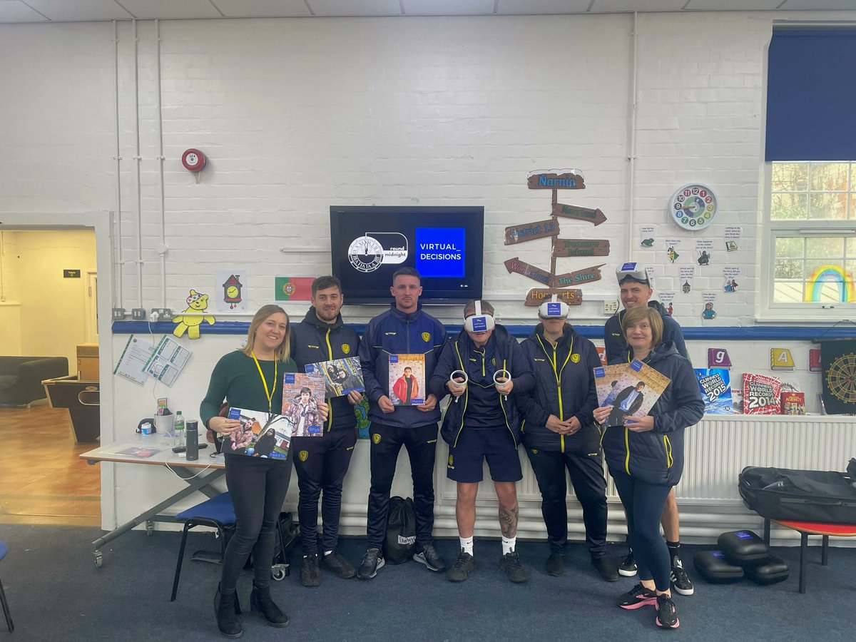 BurtonAlbionCT's tweet photo. π π€ VIRTUAL DECISIONS | KNIVES
We are excited to start our journey with @round_midnight1 using VR to educate our community about knife crime.
For more information π
paul.gaskin@burtonalbionct.org
#KnowledgeThroughExperience | #BACT | @PLCommunities | @EFLTrust https://t.co/QvhDgcHaCc