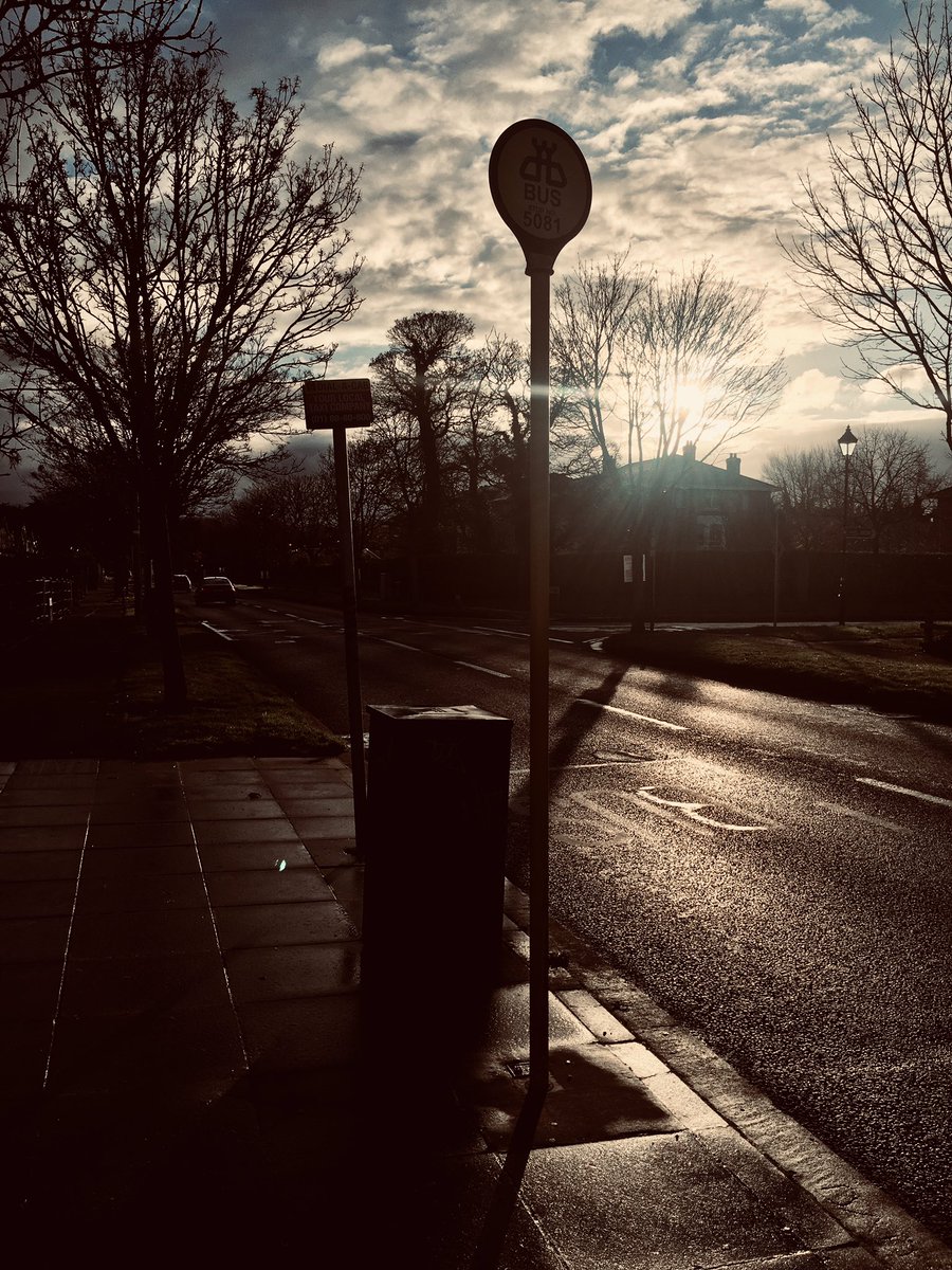 Early morning bus stop … heading to the studio #weekendrecording #indiemusician
