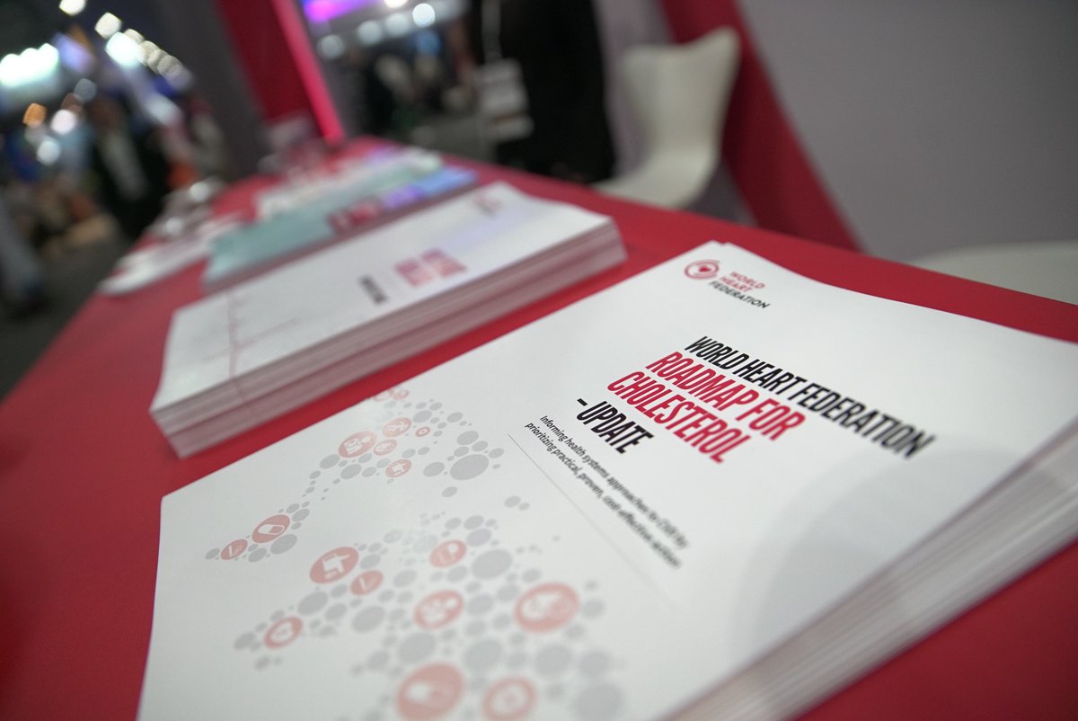 Today national stakeholders will be meeting for a WHF Roundtable on #cholesterol organised in partnership with WHF Member Chinese Society of Cardiology & using the WHF Roadmap for Cholesterol as guidance. Learn more ➡️ worldheart.org/cvd-roadmaps/w…   #CVDRoadmaps