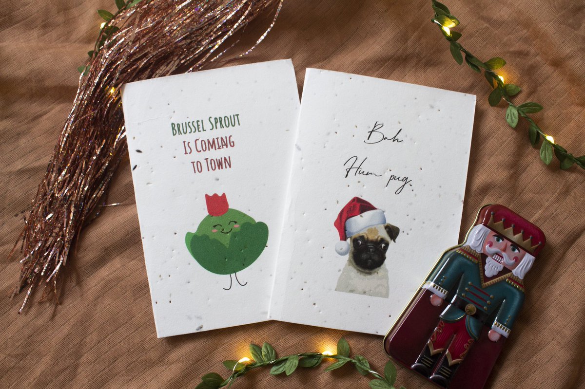 majandmacprints's tweet photo. It’s #smallbusinesssaturday ❤️ all about shopping small, local businesses 🙌

Our cards are plantable and eco friendly, perfect to send to loved ones this Christmas 🎄 

Order yours at https://t.co/3WVw5y93X6 🌱 

#shopsmall #shopsmallbusiness #shopsmalluk #shoplocal #xmas https://t.co/c7OG886ILQ