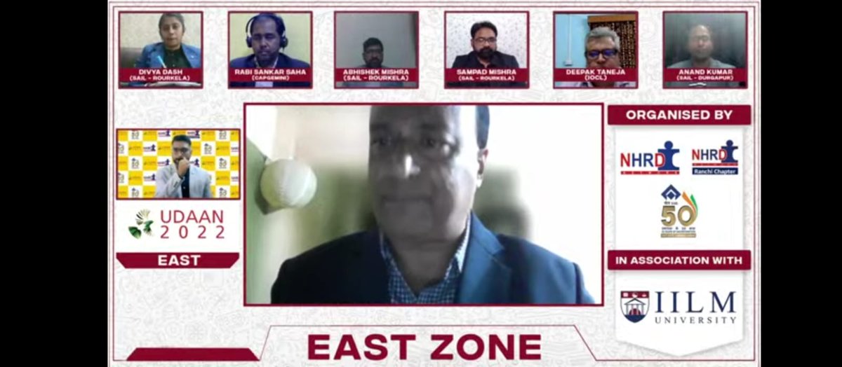 SAILranchi's tweet image. East Zone Finals of UDAAN Business Quiz 2022, a flagship event of MTI SAIL and NHRDN Ranchi chapter was held on 2nd December 2022. Participants from Rourkela Steel Plant won the zonal finals. National Finals of the quiz is scheduled on 18th Dec 2022.