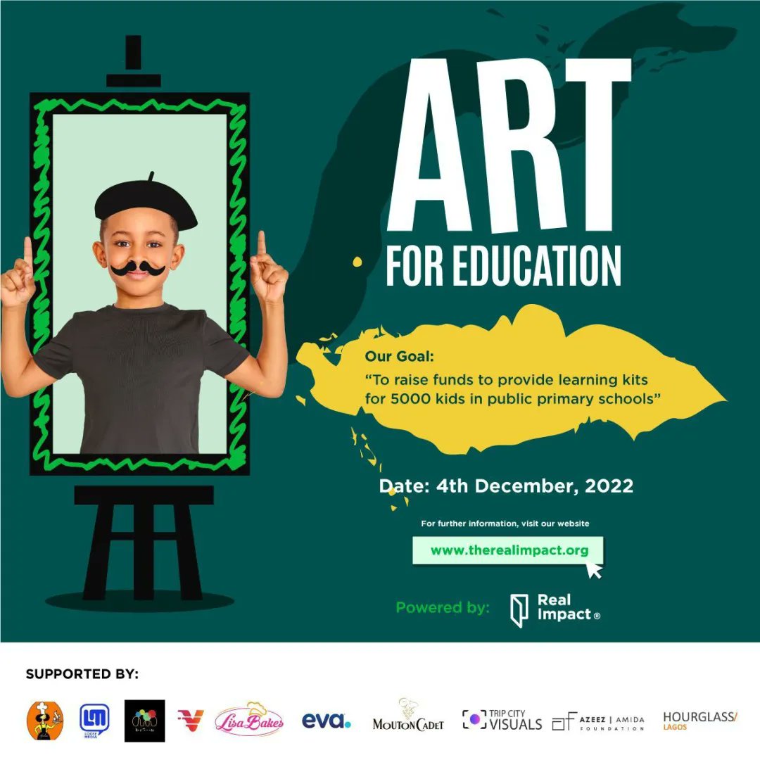 It’s tomorrow!
Loose Media is proud to be supporting this good cause by @therealimpact_ 

#arteducation #loosemediang #therealimpact #supportingkids