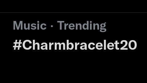 moonlightmimi05's tweet photo. @MariahCarey is trending with 18K+ tweets after her 9th album, #Charmbracelet hit a monumental 20 year anniversary! The Album's special # for it's anniversary is trending as well named #Charmbracelet20 & the fan favourite song off the album #SubtleInvitation is trending as well!! https://t.co/6KBsuhNKK1