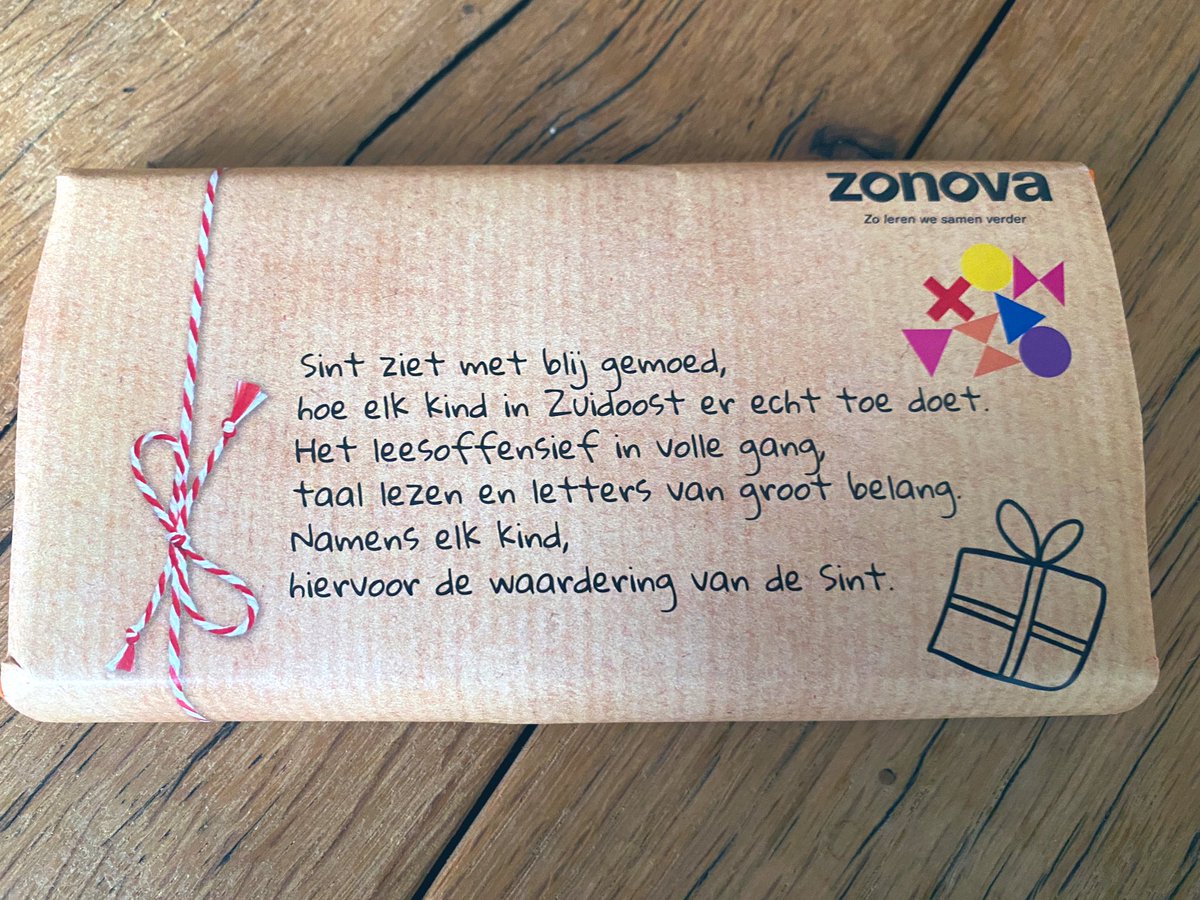 Sintcadeautje van <a href="/ZonovaAmsterdam/">Zonova</a> in de brievenbus, dat is een leuke start van het weekend! #dankbaar