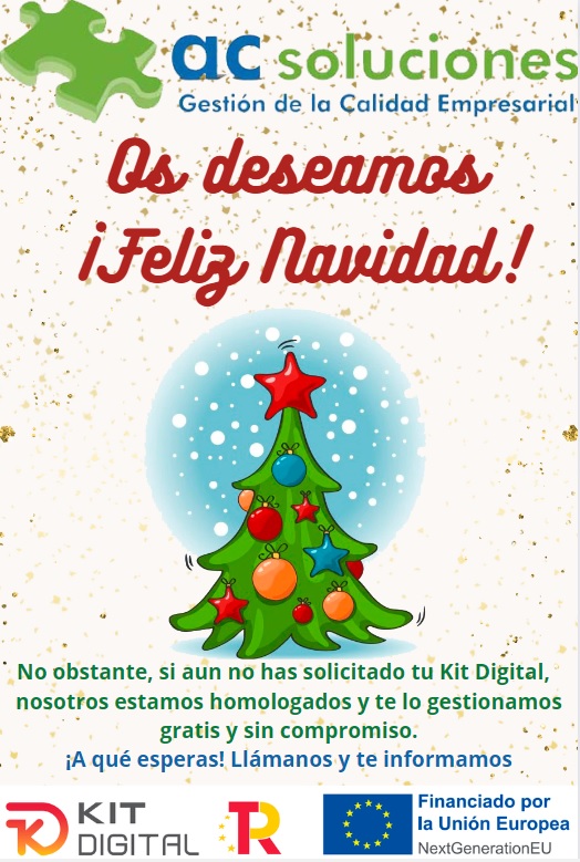 ac_soluciones's tweet photo. Felices fiestas, pero aunque pronto llegue la Navidad aun estás a tiempo de solicitar tus ayudas de Kit Digital de hasta 12.000,00 €, entra en https://t.co/W2UhNtzXBk y te informaremos gratis y sin compromiso. https://t.co/PQekESAzIc