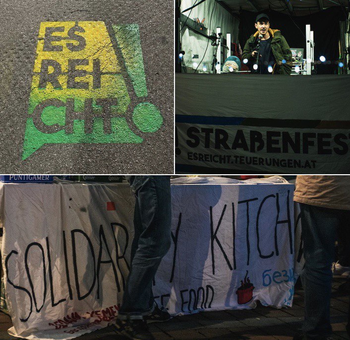 esreichtAT's tweet photo. Heute #EsReicht Umzug und Straßenfest ab 14 Uhr in der Venediger Au mit heißen Getränken, Popcorn und jede Menge Wut gegen #Teuerungen! https://t.co/DtGoVWFycn