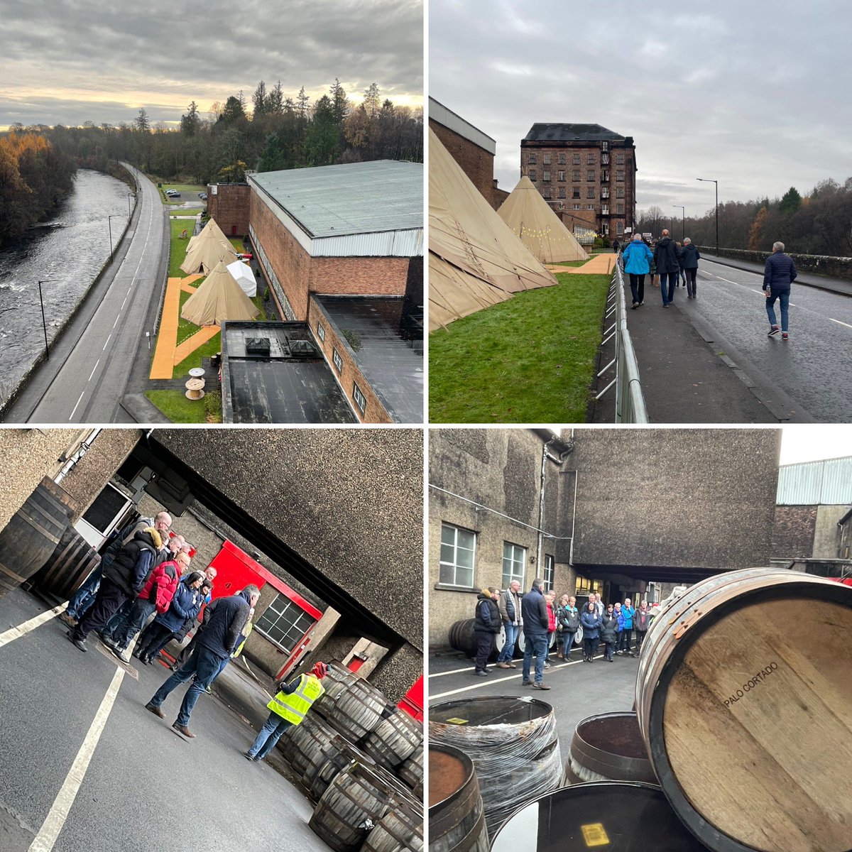 Deanston Winterfest returns this weekend!🎄🥃 Today we welcome our Friends of Deanston &amp; East Linton Whisky club for a day of “insider” distillery info and drams with our team and Master Distiller, Brendan McCarron. #DeasntonWinterfest2022