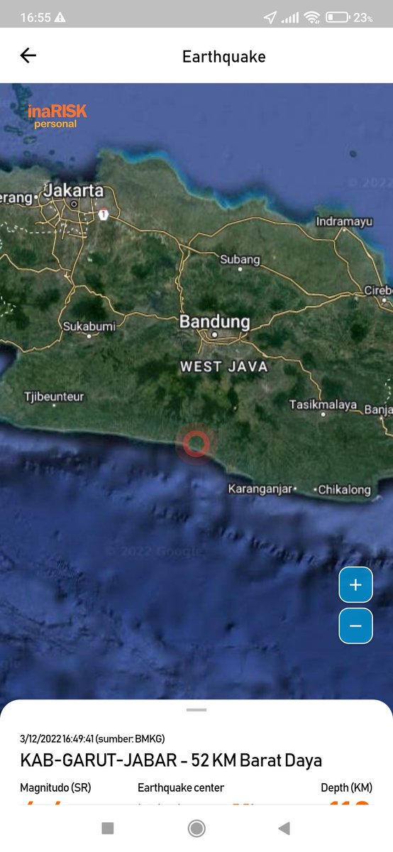Info langsung dari kepala pelaksana BPBD Garut kondisi di titik gempa aman. Alhamdulilah. Stay safe ya semuanya
