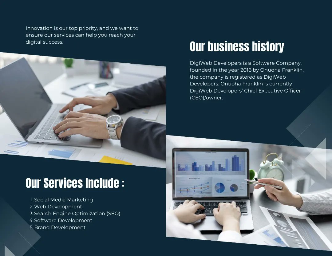 DigiWebDevs's tweet image. We build Software Products for different industries, which will always be suportive to the community.

#digiwebdevelopers