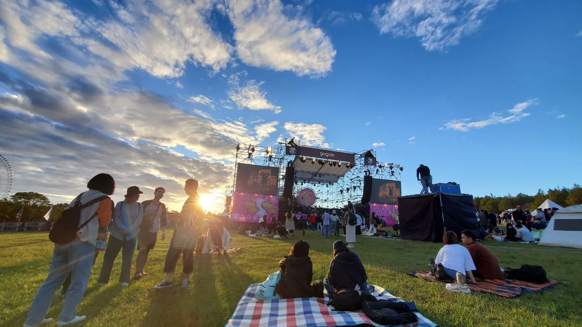 phatmorph's tweet photo. great gig &amp; nice weather!! https://t.co/a9WSzvQxGg