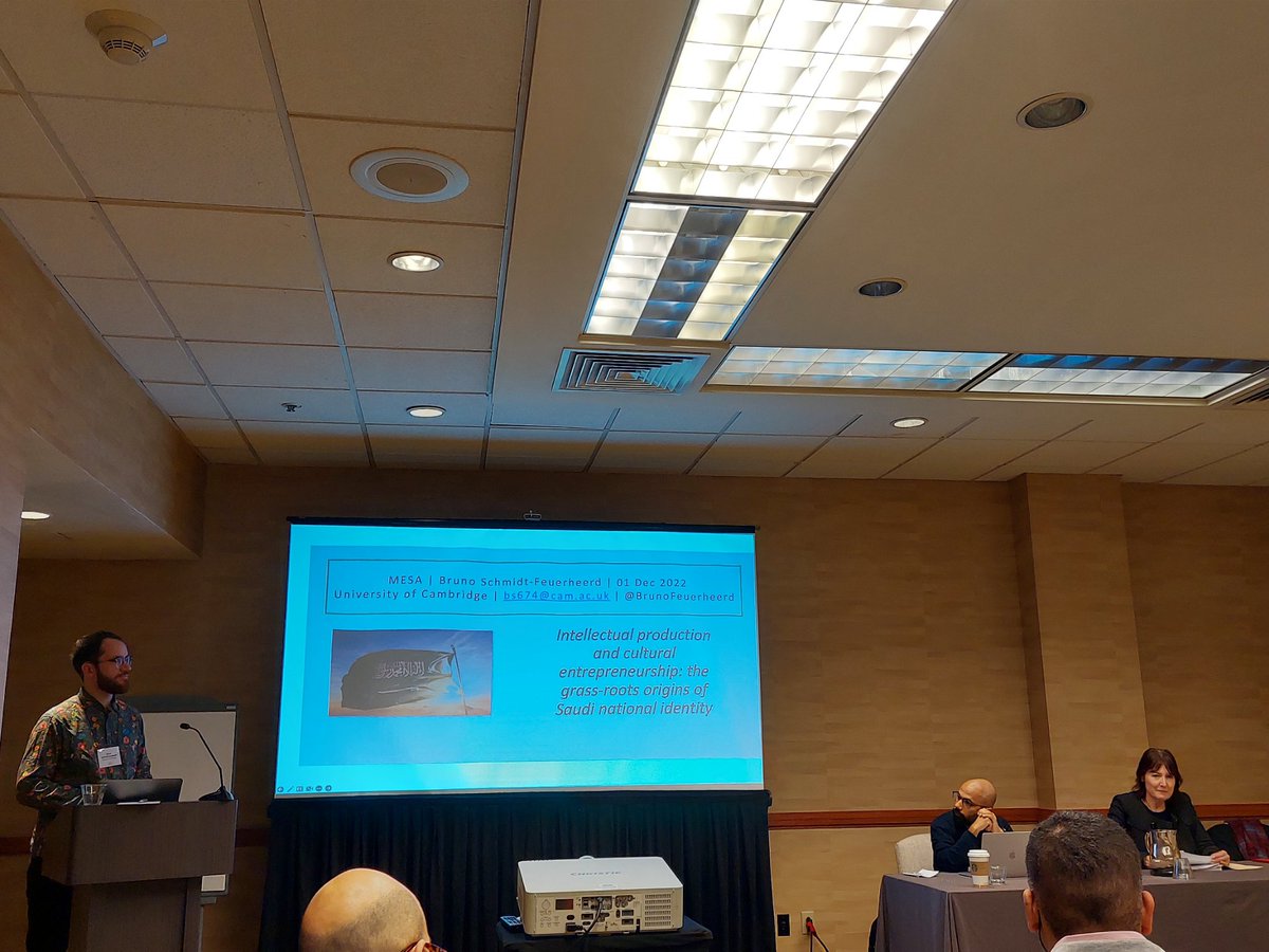 Ameni_Meh's tweet image. Constructing identity narratives in Saudi Arabia by @BrunoFeuerheerd  using #textasdata tools #MESA2022