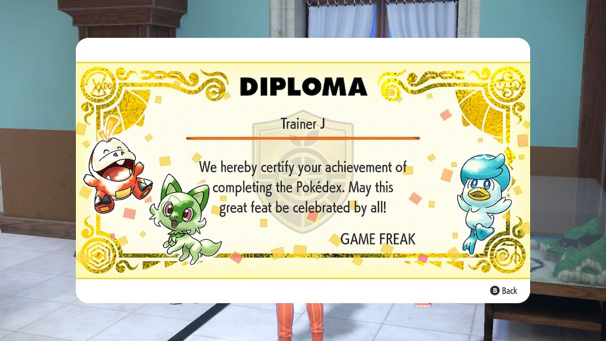 ThinNumbers's tweet photo. pokedex sweep #PokemonScarletViolet #NintendoSwitch https://t.co/JuVj0JAGaV