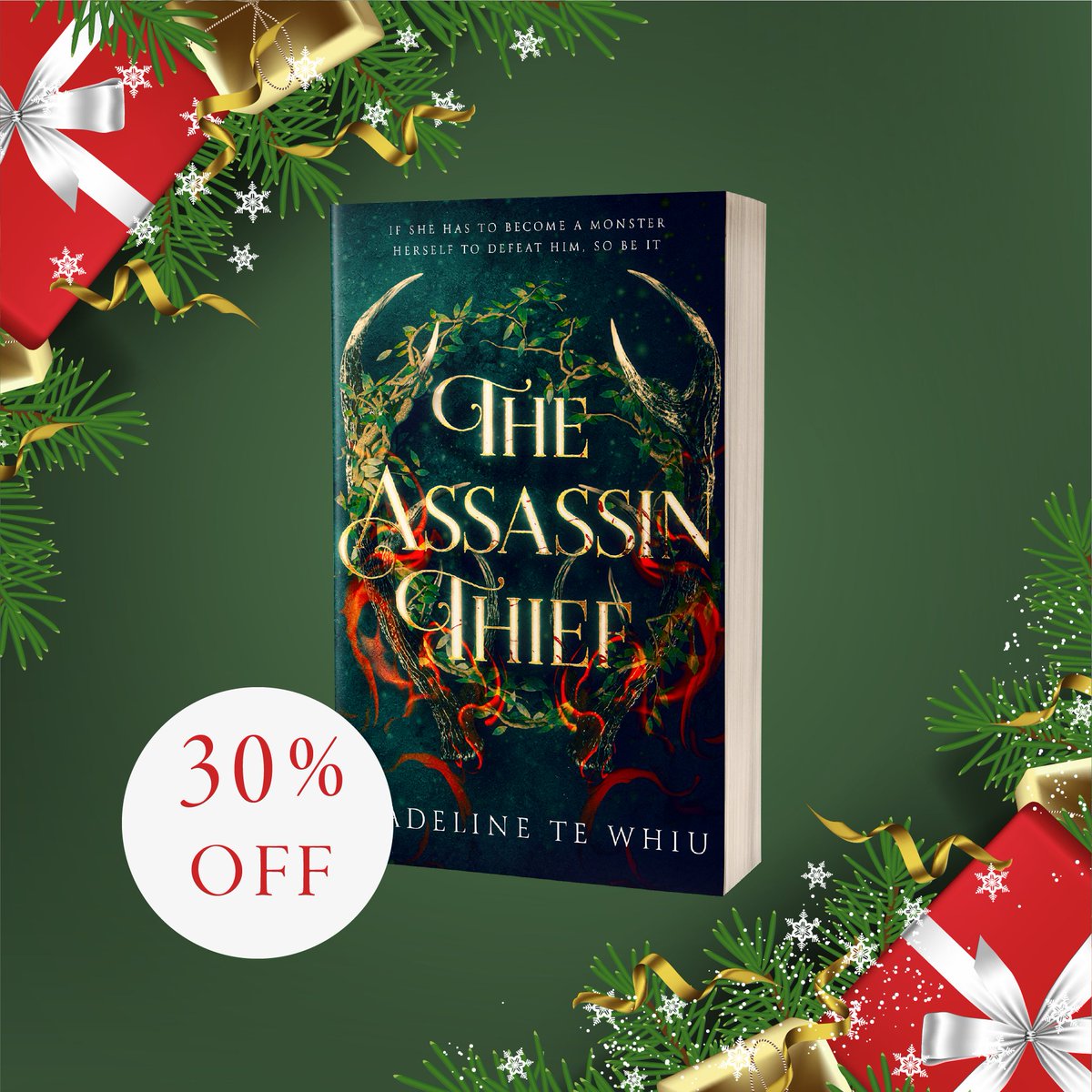 NewDawnPub's tweet photo. It's that time of year, and for us at New Dawn, we would love to spread some cheer.

Grab a copy of 'The Assassin Thief' for 30% off during the month of December!

https://t.co/Rgy2G5pyeK

#christmas #theassassinthief #newdawn #madelinetewhiu #fantasy https://t.co/TvNeTN9MSl