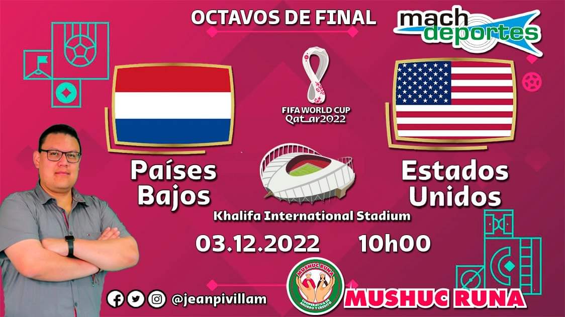 Jeanpivillam's tweet photo. #FIFAWorldCup en la señal de @MachdeportesFM desde las 10h00 #AJugarMuñecos #NED 🆚 #USA
#OctavosDeFinal
🗣️ @nerarati
🎙️ @DavichoSilva32
📒 @JorgeDavidV10
📢 #RodrigoSanchez
#GenteQueSabedeRadio
📻 91.7FM Quito y 107.7FM Guayaquil
Gracias al auspicio de @mushucrunacoac https://t.co/yXBdjq3PZH