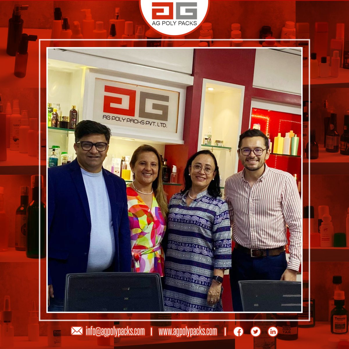 ag_packs's tweet photo. #AGPolyPacks extends heartfelt thanks to everyone for connecting with us and forging stronger business ties. https://t.co/rzWQ39r86t