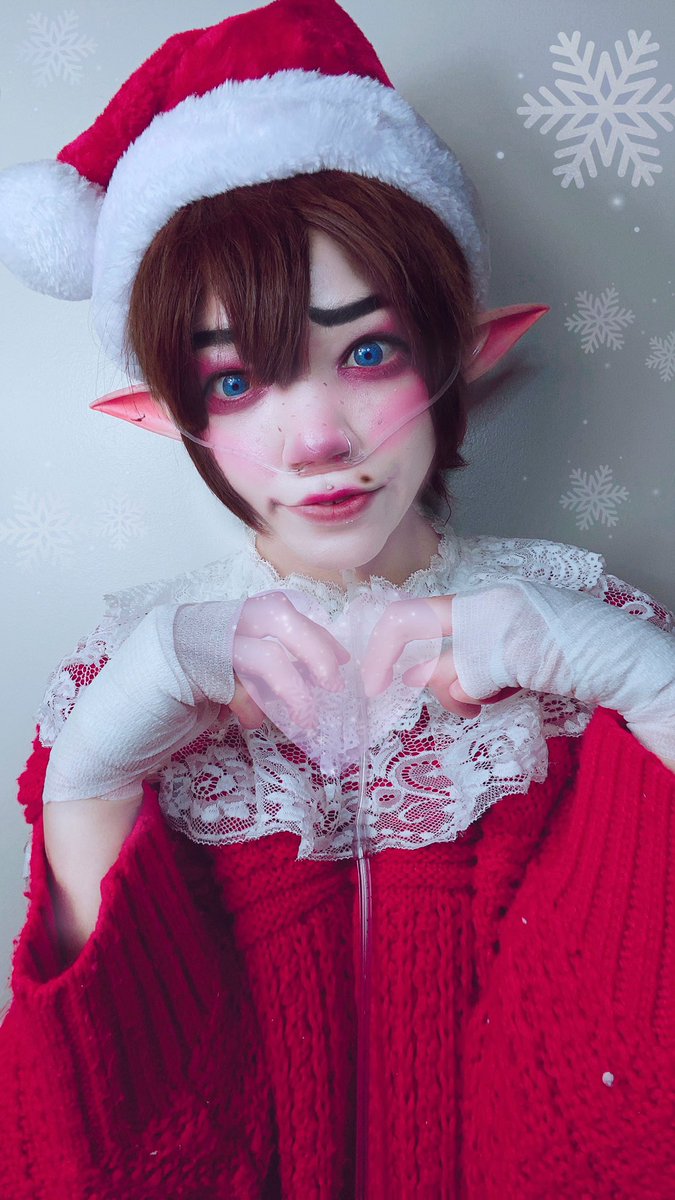 DecklynnM00's tweet photo. Elf on the shelf #elfontheshelf #elfontheshelfmakeup #makeup #art #artwork #cosplay #emo #animd #artist #Cosplaymakeup #cosplayart #anime #Eboy #Ekid #Gothic #goth #blue #uniieye #decklynnmoo #christmascosplay https://t.co/vxJUG3KYxb