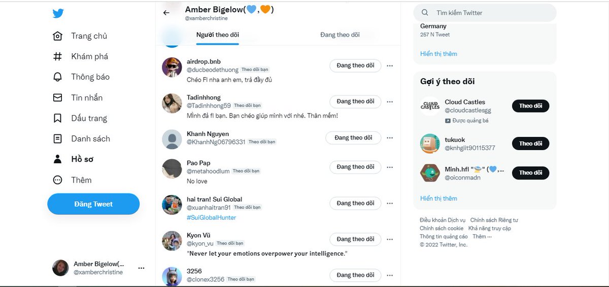 ❤️🌿Follow Chéo cùng mình nha mọi người❤️
❤️ Trả lại uy tín 100% ❤️🌿
Follow me 💙🧡comeback Following you💙🧡💙,🧡100%.