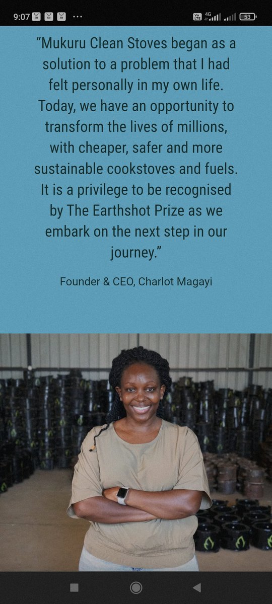 A big and hearty congratulations to #CharlotMagayi and all the #EarthShotPrizeBoston2022 Winners. A clean and sustainable environment is possible. 
#Kenya #CharlotMagayi #EarthshotBoston2022 #EarthShotPrizeBoston2022