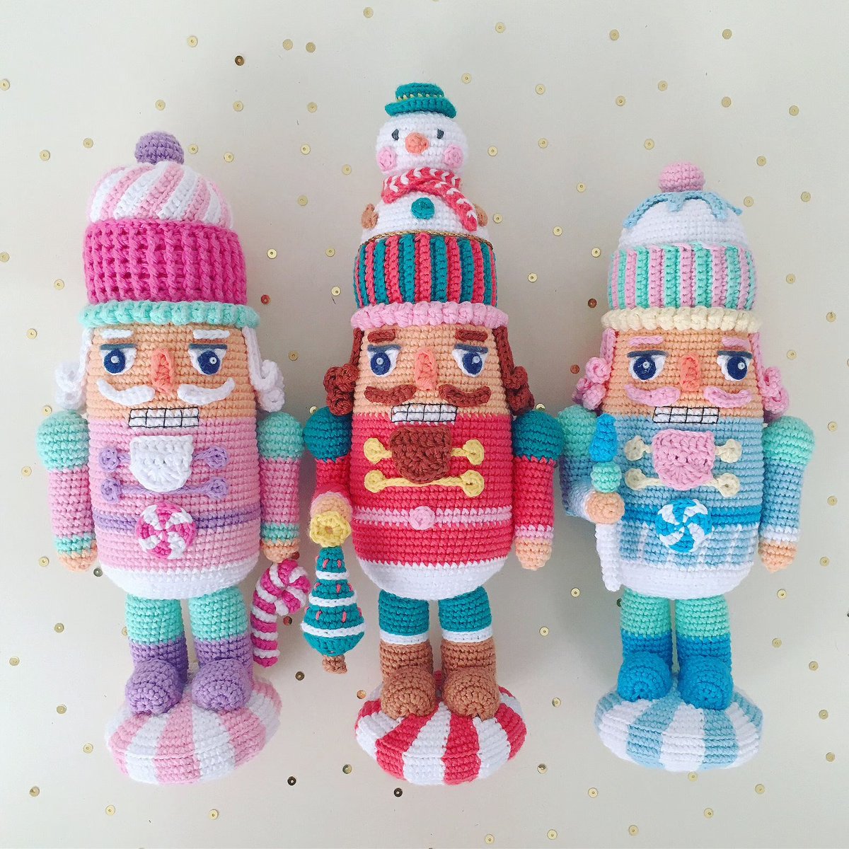 chattypatra's tweet image. Here's a sample of the #crochet patterns! 🥰😍🎄#Christmas #TheNutcraker (It's not my shop and I'm not an affiliate; thus, I get zero commission; simply sharing this because I love beautiful things.)