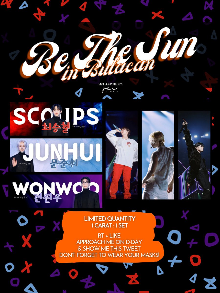 J3ONHUII's tweet photo. ♡ be the sun in bulacan giveaway!

hallaurr, carats! i will be handing out wonhuicheol banners (+ other svt freebies) on dec 17. kindly check photo for claiming guidelines &amp; other details.

also open for trades, dm me!

see you there! ☀️
#BeTSinBULACAN
#BeTheSuninBULACAN https://t.co/Wtm4jKcHM9