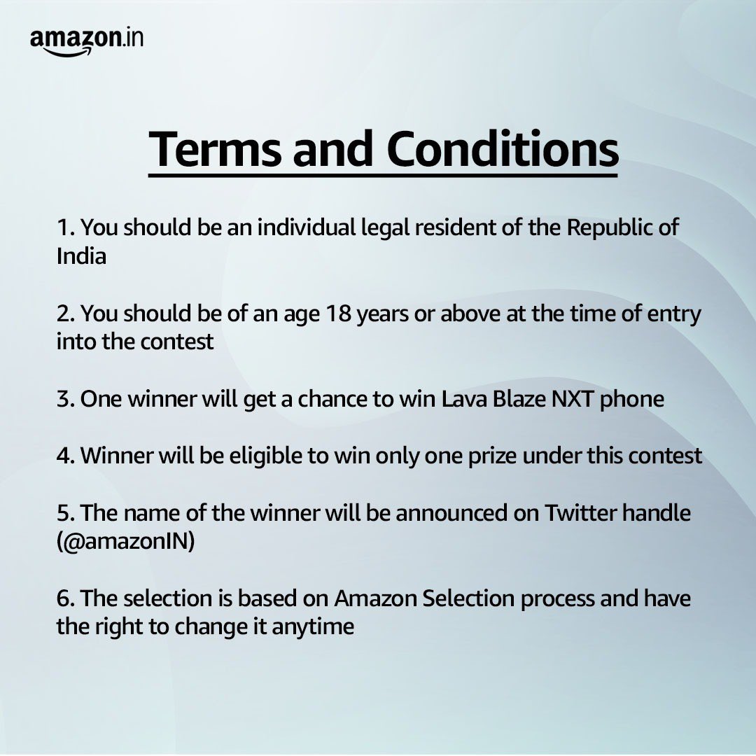 Amazon India tweet media