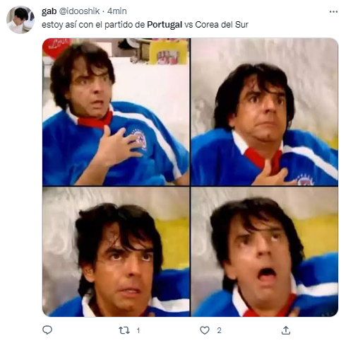 sin_paltas_'s tweet photo. 3. Corea vs. Portugal (2-1)
Corea también vino a competir y a no dejarse ganar. Ojo con sus apuestas que ya nada es confiable 👀🇰🇷
#CoreavsPortugal #9decorea #QatarWorldCup2022 https://t.co/5GWlzc9cKa