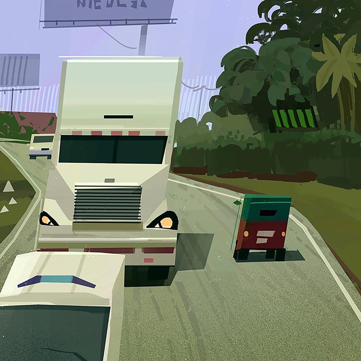 lwei22423's tweet photo. This is why my mom can’t drive on the highway by herself lol
#Photoshop #pleinair #illustration #Highway_Driving https://t.co/5fjuPmpSh9