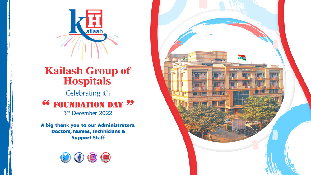 KailashHealth's tweet photo. On #FoundationDay, Kailash Group of Hospitals extends a big Thank you to all our Administrators, Doctors, Nurses and Support Staff for their dedicated Patronage.
#kailashgroupofhospitals #KailashHospital #yearsoftrust https://t.co/gqH8t6raKf