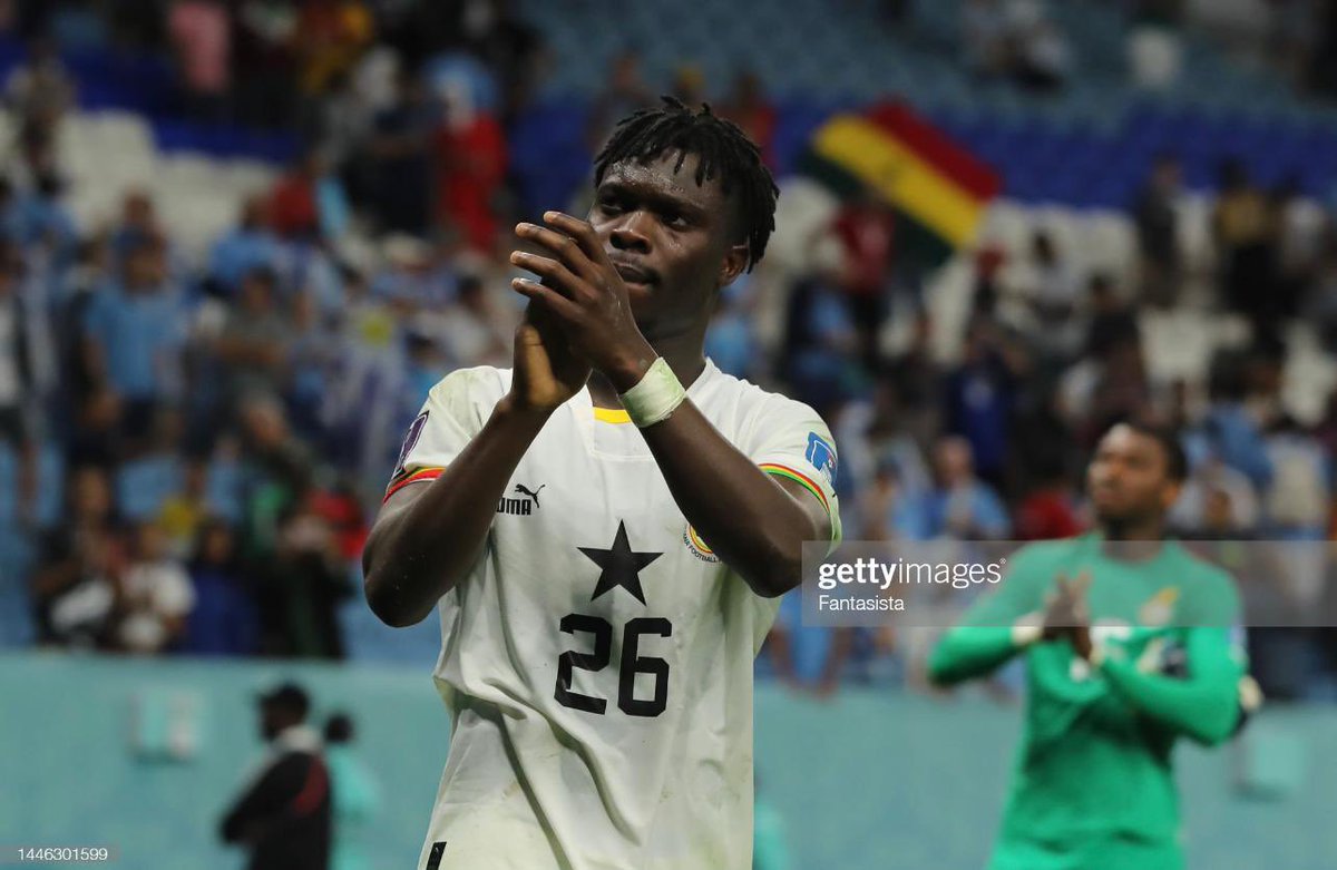 AliduSeidu36's tweet photo. I want to give glory to Allah for allowing me to represent the colors of 🇬🇭 one of the greatest Gift football has given me.Sad the goal was not achieved but alhamdulillah. Thanks to everyone who  supported me and the team 🇬🇭  #QatarWorldCup2022 https://t.co/lkHIXfqBOY