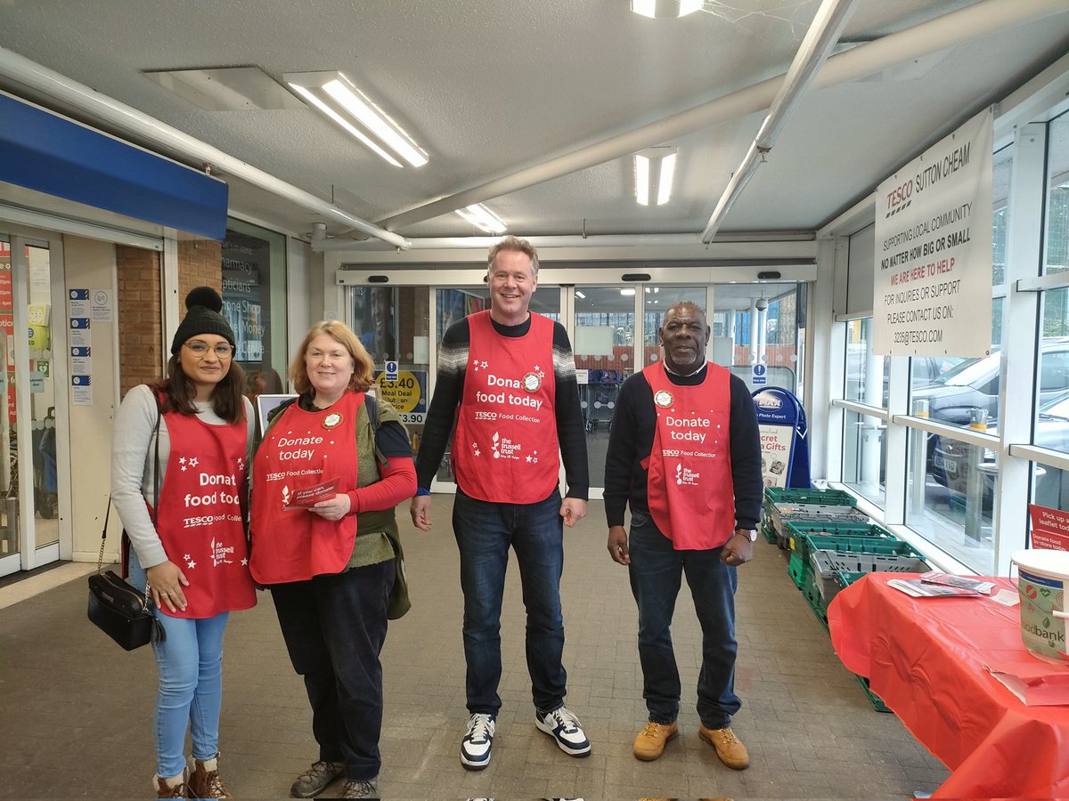 sutton foodbank (@suttonfoodbank) on Twitter photo Another day @tesco generous donations from #sutton customers #everycanhelps @TrussellTrust <a href="/changesutton/">suttoncommunityworks</a> Another day @tesco generous donations from #sutton customers #everycanhelps @TrussellTrust <a href="/changesutton/">suttoncommunityworks</a>