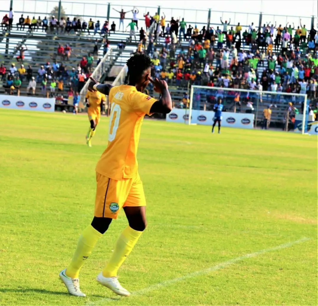acesyouthsoccer's tweet photo. AYSA celebrates alumnus Walter Musona's PSL Player of the Year award. We are proud of your achievement and wish you continued success. #AYSAPRIDE https://t.co/pnCEuD6Py7