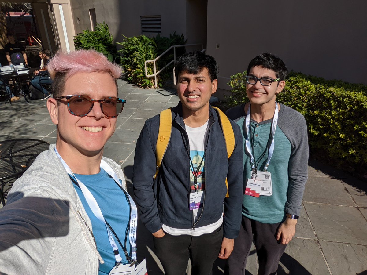 iScienceLuvr's tweet image. Earlier today, I got to meet @soumithchintala (co-creator of Pytorch) @alfcnz (deep learning prof at NYU) and @marksaroufim (PyTorch Engineer) in person at the #PyTorchConference!
After knowing these folks from online discussions great to finally meet them in person!
