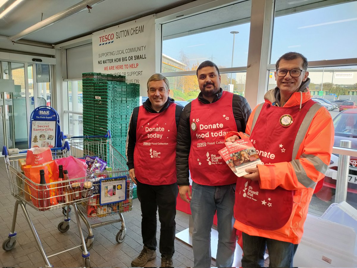 sutton foodbank (@suttonfoodbank) on Twitter photo Thanks to volunteers who helped <a href="/Tesco/">Tesco</a> #FoodBankDay @TrussellTrust <a href="/changesutton/">suttoncommunityworks</a> <a href="/tescomobile/">Tesco Mobile</a> Thanks to volunteers who helped <a href="/Tesco/">Tesco</a> #FoodBankDay @TrussellTrust <a href="/changesutton/">suttoncommunityworks</a> <a href="/tescomobile/">Tesco Mobile</a>