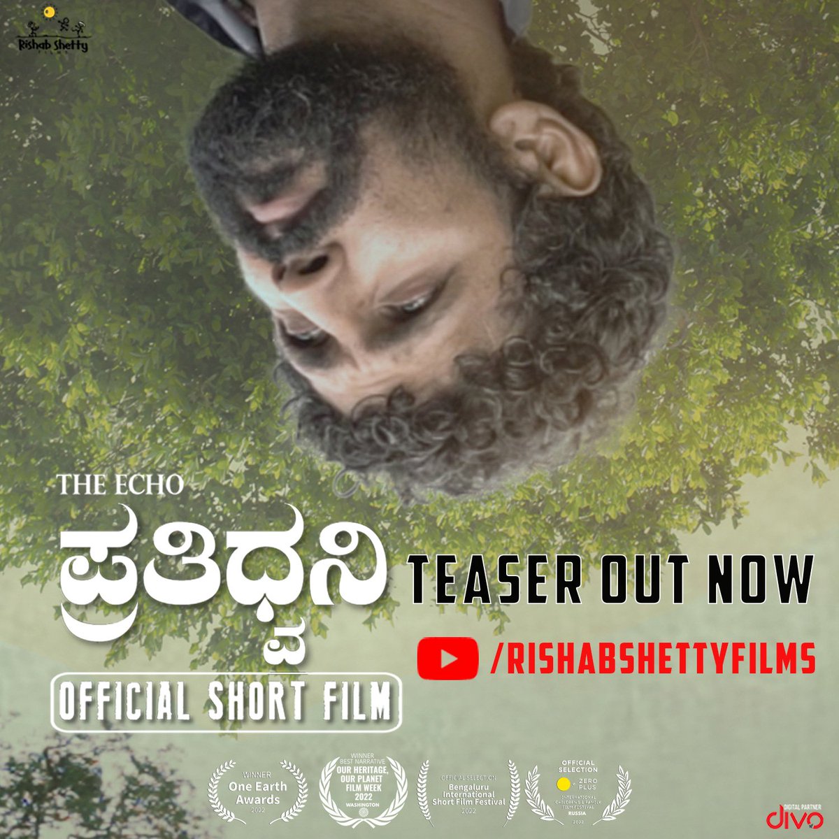 divomovies's tweet photo. Presenting you the intriguing #TheEcho -  Kannada short film Teaser. 

▶️ https://t.co/7xQXNWwDCi

Directed by #PraveenShivanna 

#RavishGowda #RaghuRaghava #DOSSMODE @rishabsfilms https://t.co/xfDZA6mfIH