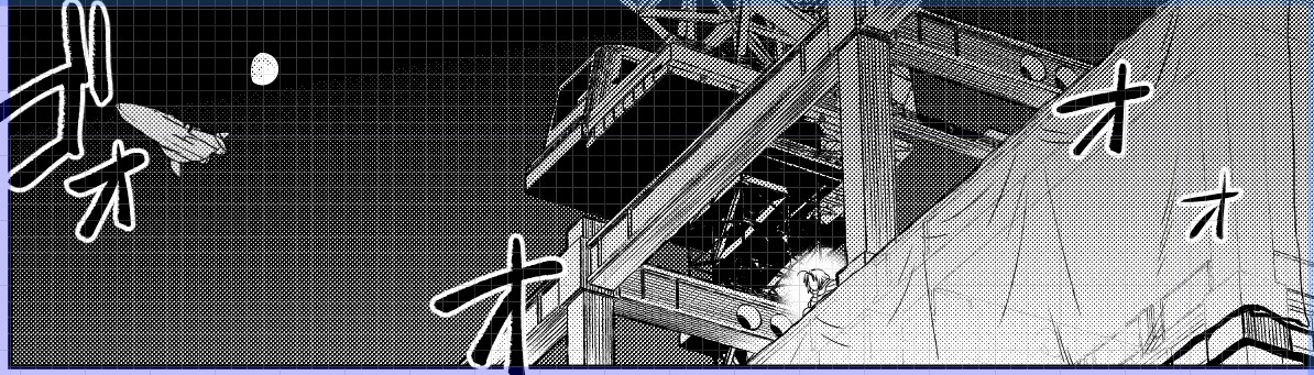 2022冬銀魂・沖神前提かむそよR18新刊「しずむ夕陽の逢瀬、ふたりで。」進捗。所変わって神威パート、建設中のビルの上。 #2022冬新刊進捗 