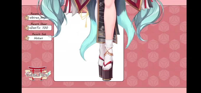 Congratz to  on her live2D model debut!!   @/typeou amazing rig has made her come into live beautifully~Check out her Rei's stream to see the wonderful her in action! 