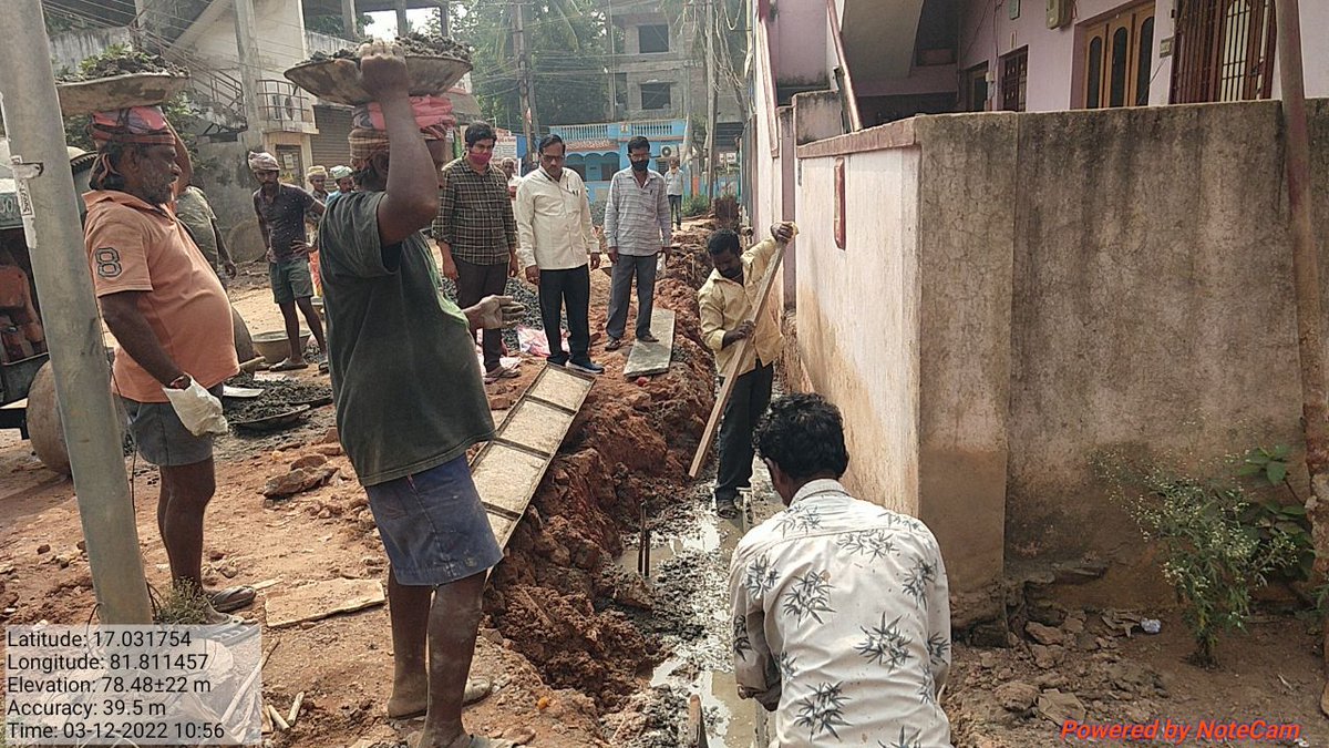 RMCoffice's tweet photo. CC drain work at housing board colony lalachervu.
#CCDrain #drainage #drainagesystem #drainagework https://t.co/NyZiM7XCuY