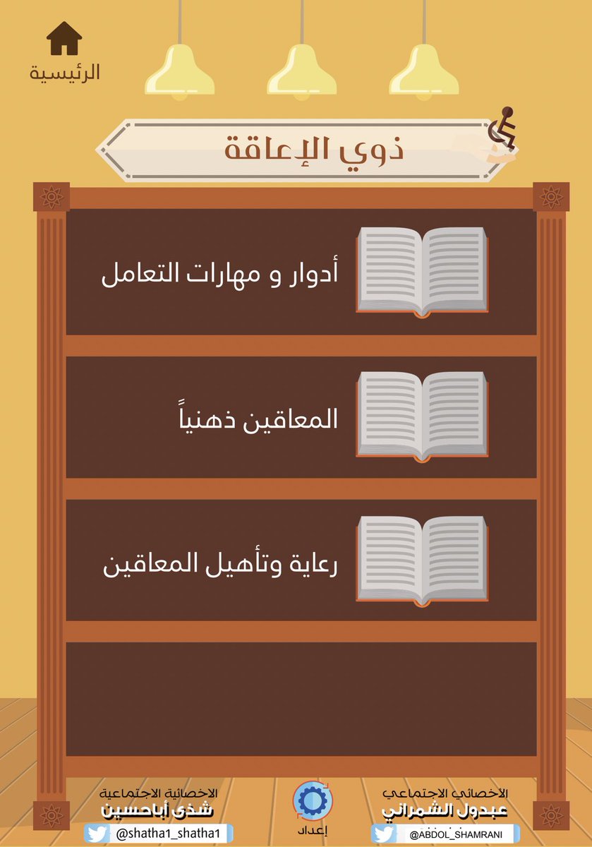 shatha1_shatha1's tweet photo. #اليوم_العالمي_للأشخاص_ذوي_الإعاقة 
"من أجل عالم يسهل الوصول إليه"

أنها ليست إعاقة… بل انطلاقة ♿️
و دائماً الإعاقة ليست إعاقة جسدية.. 
بل إعاقة روحية وفكرية ..

في  #اليوم_العالمي_للإعاقة خصصنا في مكتبة #الخدمة_الاجتماعية  الإلكترونية هذا الرف 📚 

https://t.co/cQWTO5T8sk https://t.co/zC5xBbsP6G