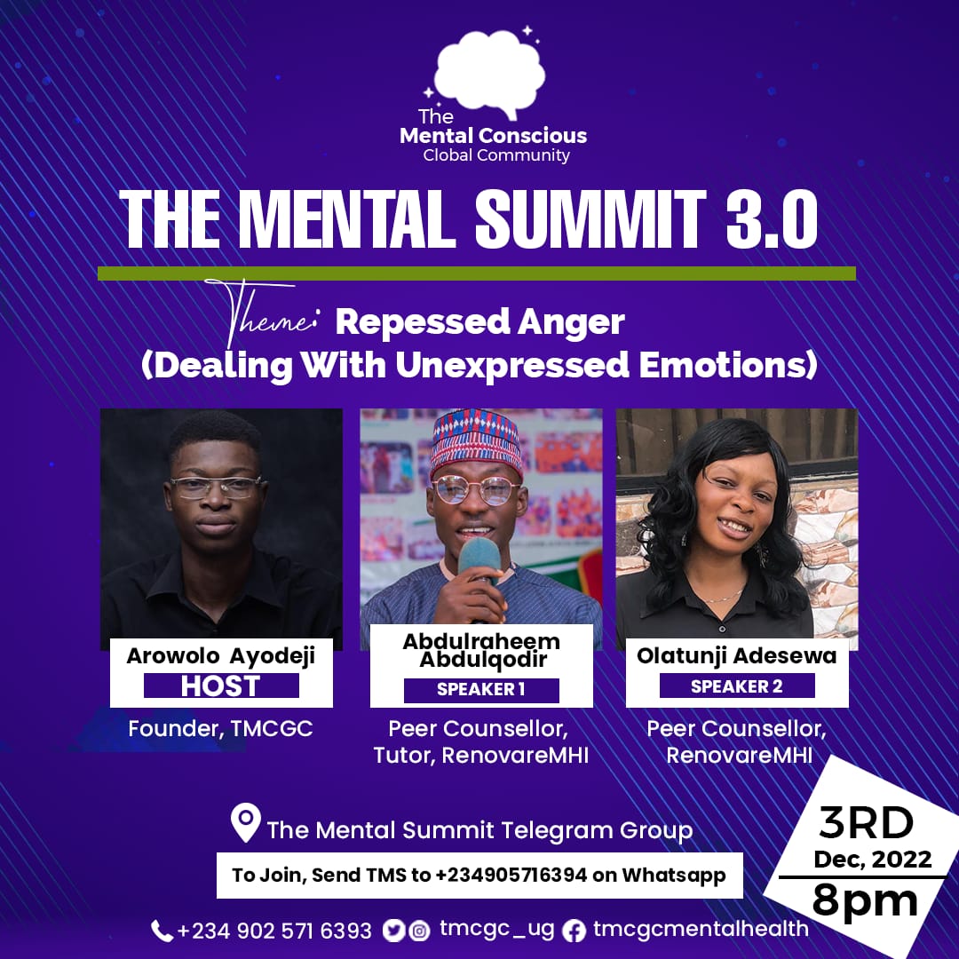 tmcgc_ug's tweet photo. Anger is an instinctive, hearty emotion, part and parcel of the human experience.
However, it can rise out of balance or proportion hitting subtle and active triggers In these cases, the emotion can affect a person's judgment or conclusion, mar relationships, and cause harm. https://t.co/QmkoWwqqIt