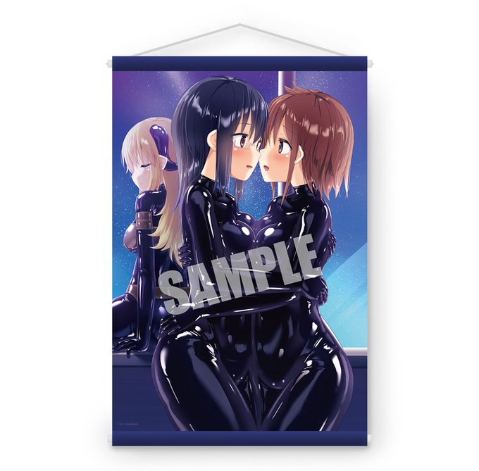 #ユメ渡りの女王様 最終話表紙がタペストリー化🖼️

メロンブックス様の『メモリアル同人グッズフェア』にて予約受付中です!
【受注締切: ～12月25日 AM11:00】

🎨B2サイズ
https://t.co/NNWWi6iVYr
🖼️B1サイズ
https://t.co/oagSQT0TcI 