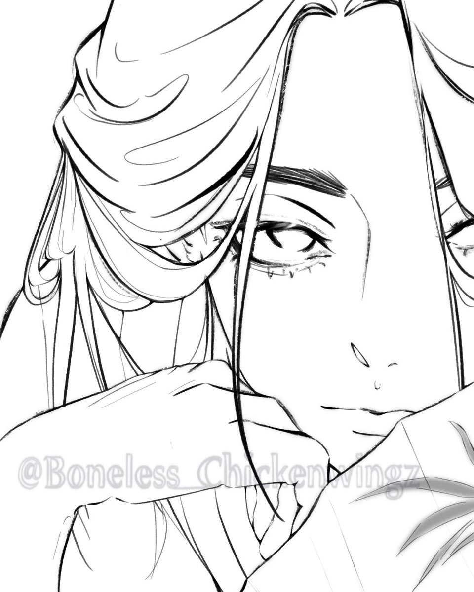 Bonelss_artz's tweet photo. Shen Qingqiu is tired 

#svsss #ScumVillainsSelfSavingSystem #mxtx #ShenQingqiu https://t.co/IyVarhlE7a